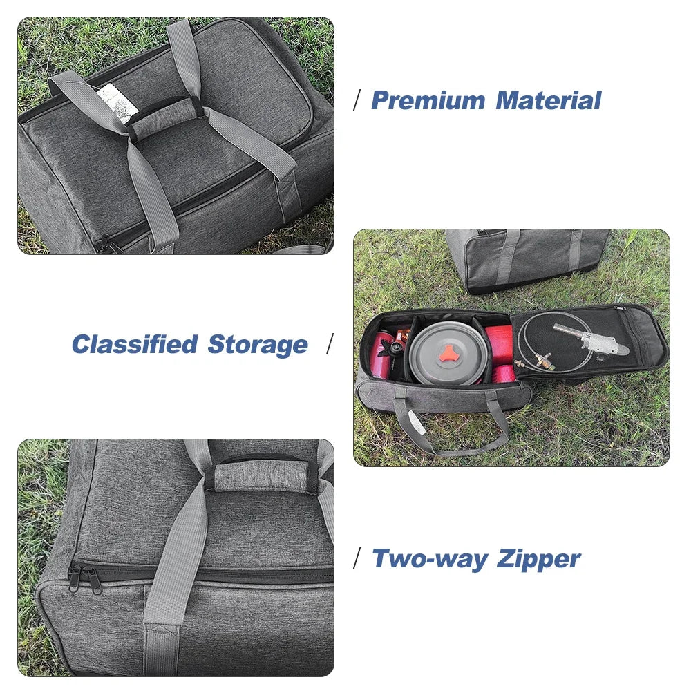 Camping Cookware Bag Cooking Utensils Bag Outdoor Stove