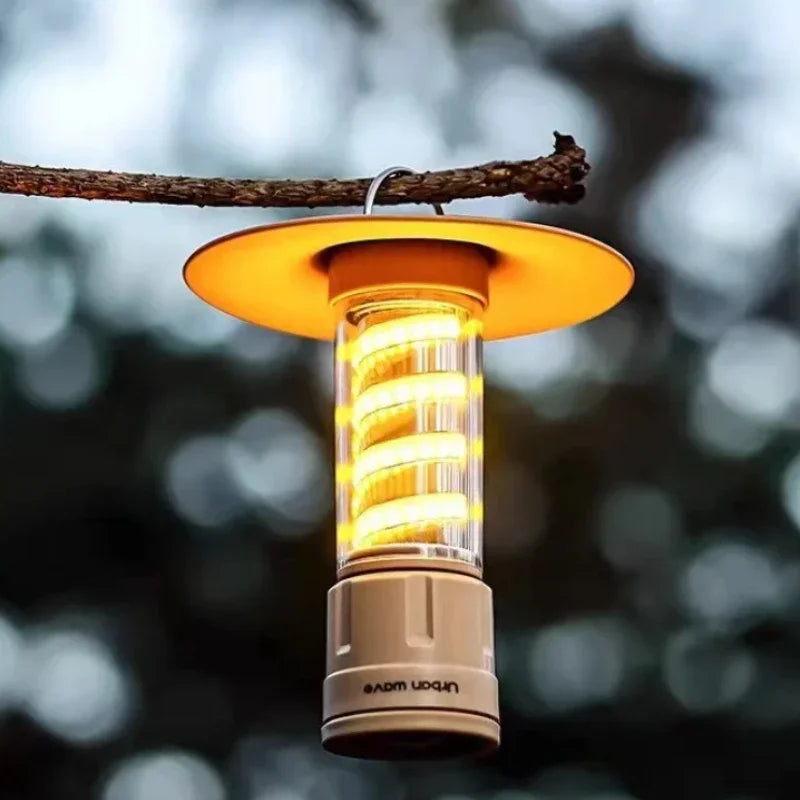 Portable Long-Range Camping Light for Outdoor and Tent Use