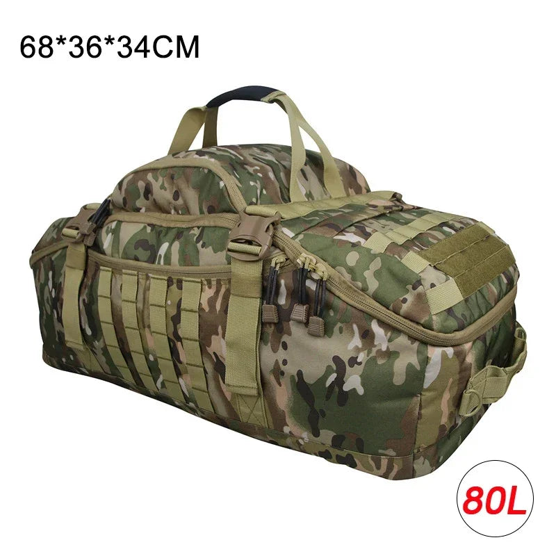 40L 60L 80L Sport Travel Bag Molle Tactical Backpack