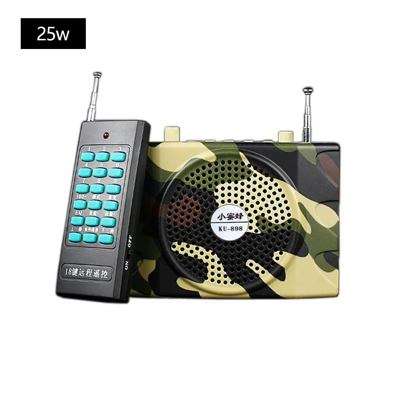 Multi-Function 48W Hunting Bait Calling Speaker Kit Loudspeaker