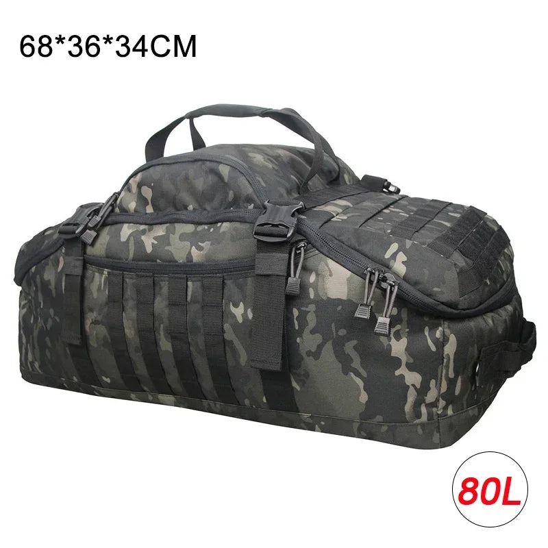40L 60L 80L Sport Travel Bag Molle Tactical Backpack