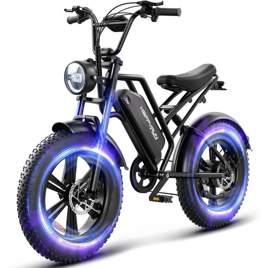 1500W Moped Style Electric Bike | Adult eBikes 32MPH