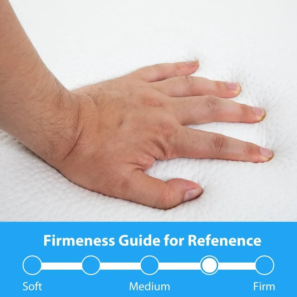 3 Inch Memory Foam Tri Folding Mattress for Camping Use