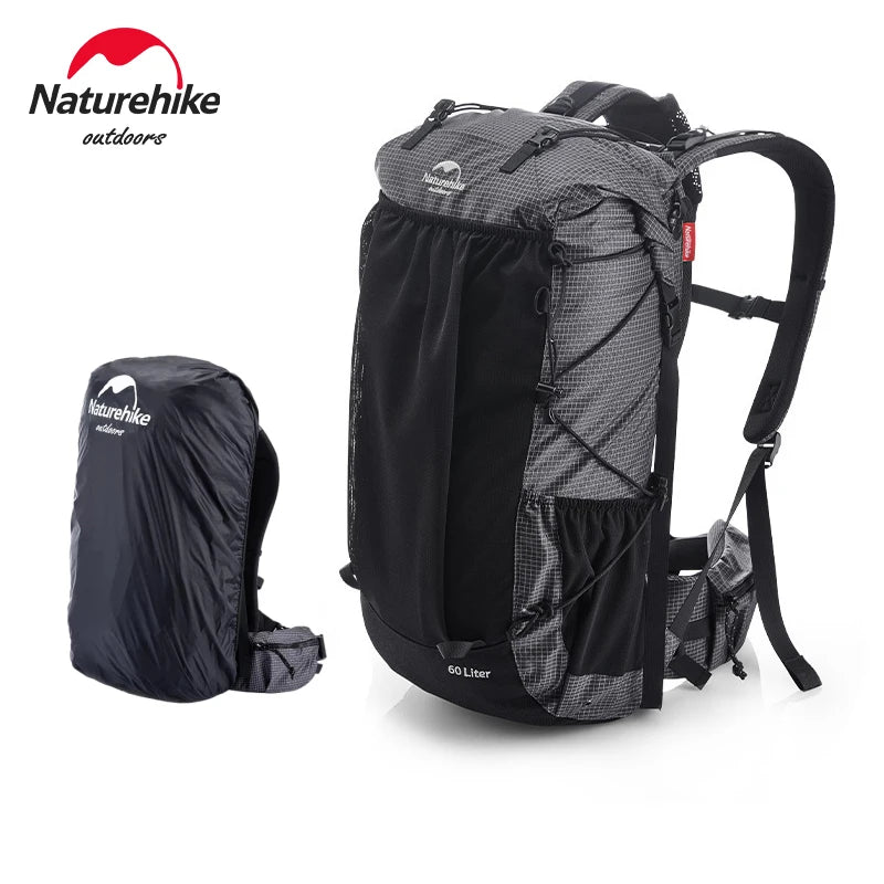 Naturehike Hiking Backpack Outdoor Sports Bag 60+5L Waterproof