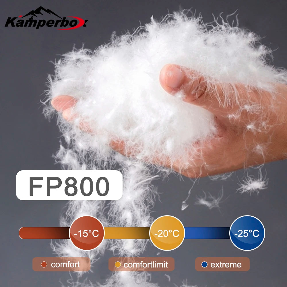 Kamperbox Winter Sleeping Bags Ultralight Camping Equipment