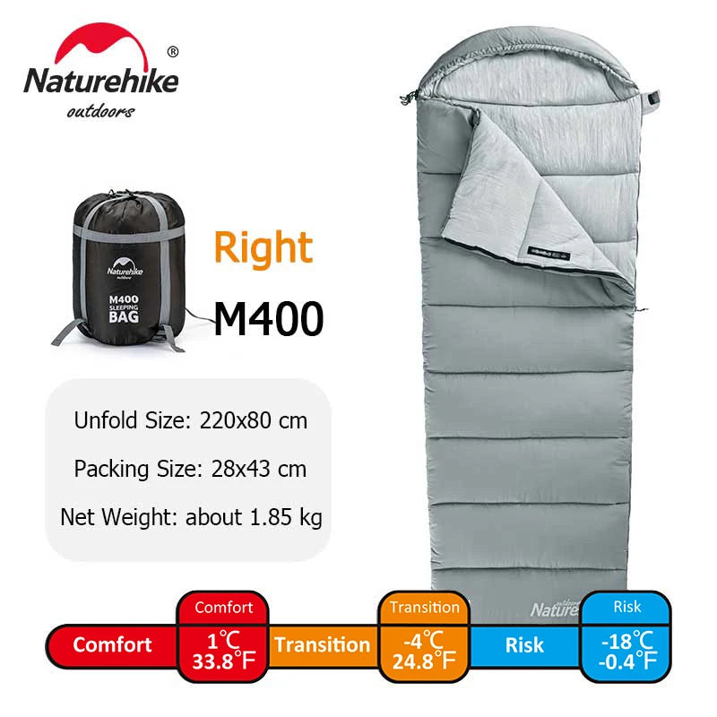 Naturehike Sleeping Bag M180 Lightweight M300 Double M400 Winter