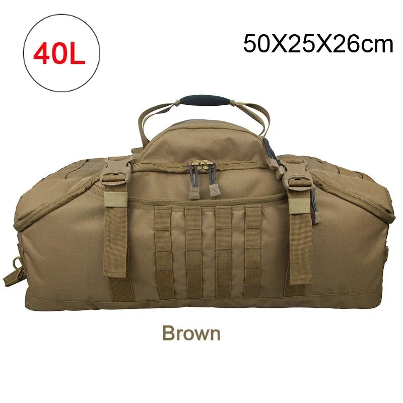 40L 60L 80L Sport Travel Bag Molle Tactical Backpack