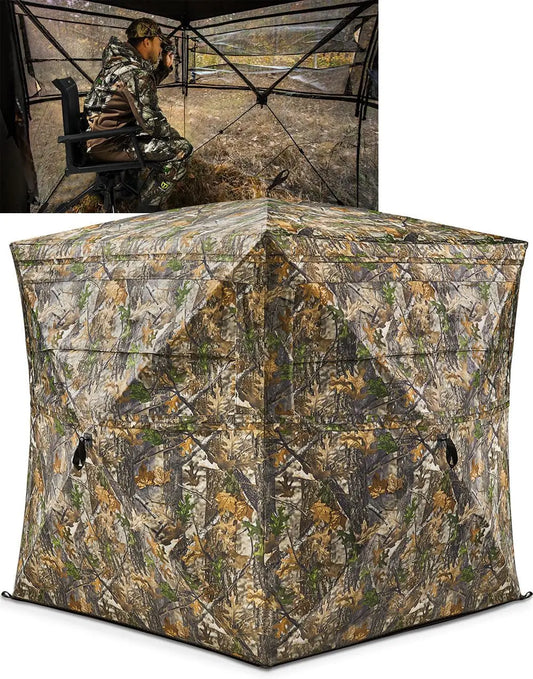 Hunting Blind See Through w/ Carrying Bag for 2-3 Person