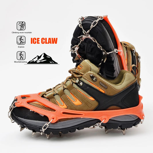 1 Pair 13 Teeth Anti-slip Outdoor Climbing Crampons 아이젠