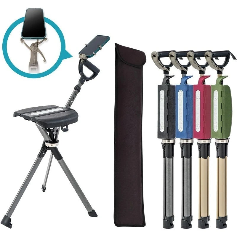 Portable Trekking Hiking Pole Ta-Da Chair Series 2 PRO