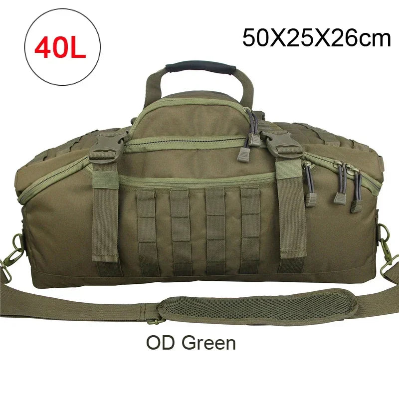 40L 60L 80L Sport Travel Bag Molle Tactical Backpack