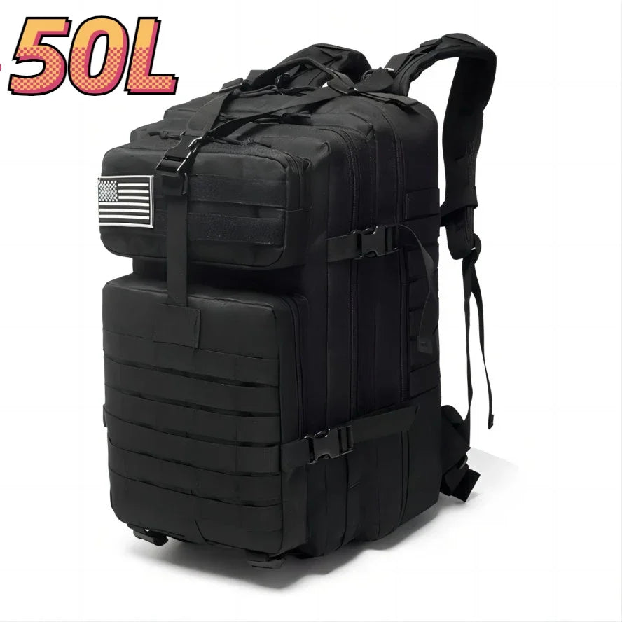 30L/50L 1000D Nylon Waterproof Trekking Fishing Backpack