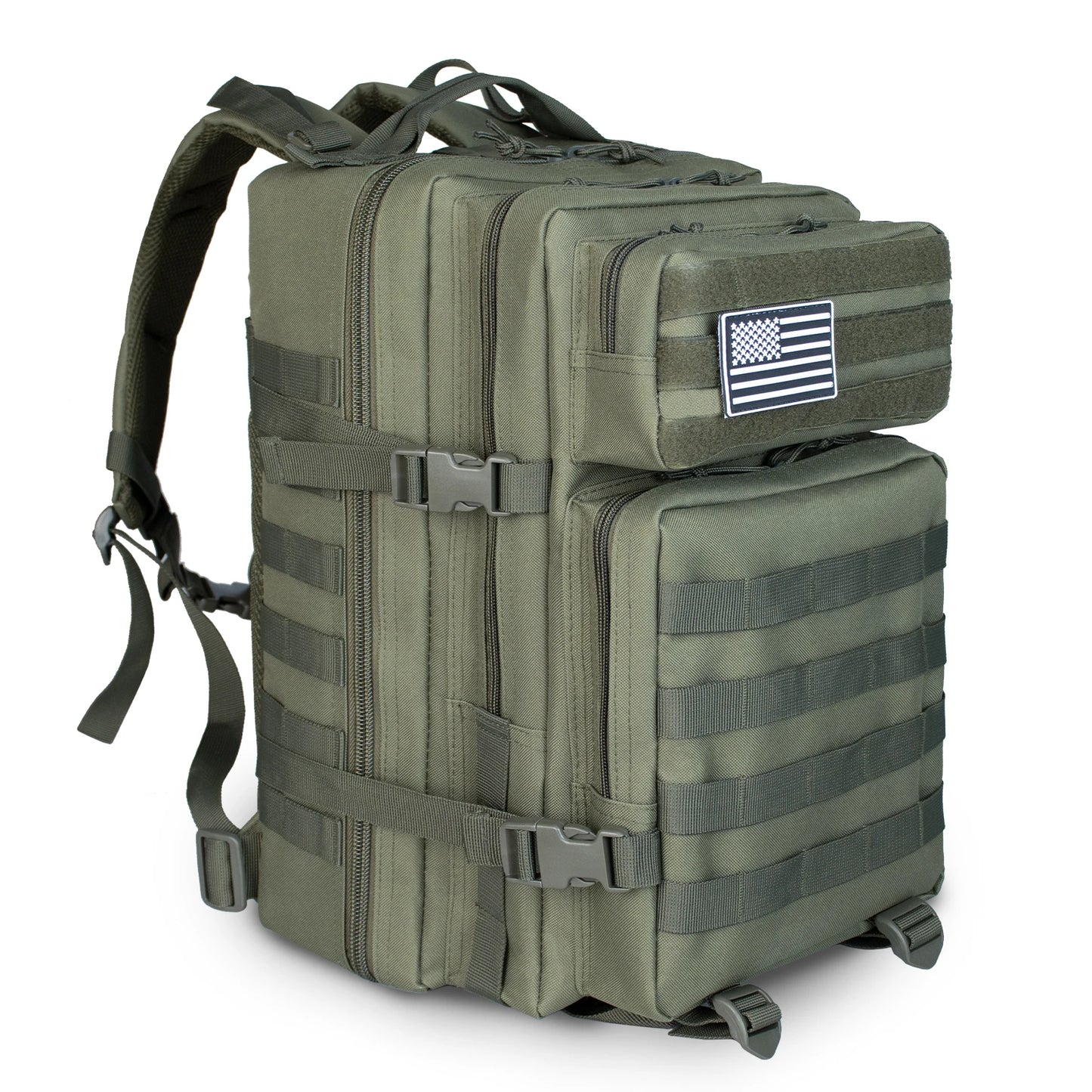 45L Large Tactical Backpack For Men Military Assault Pack