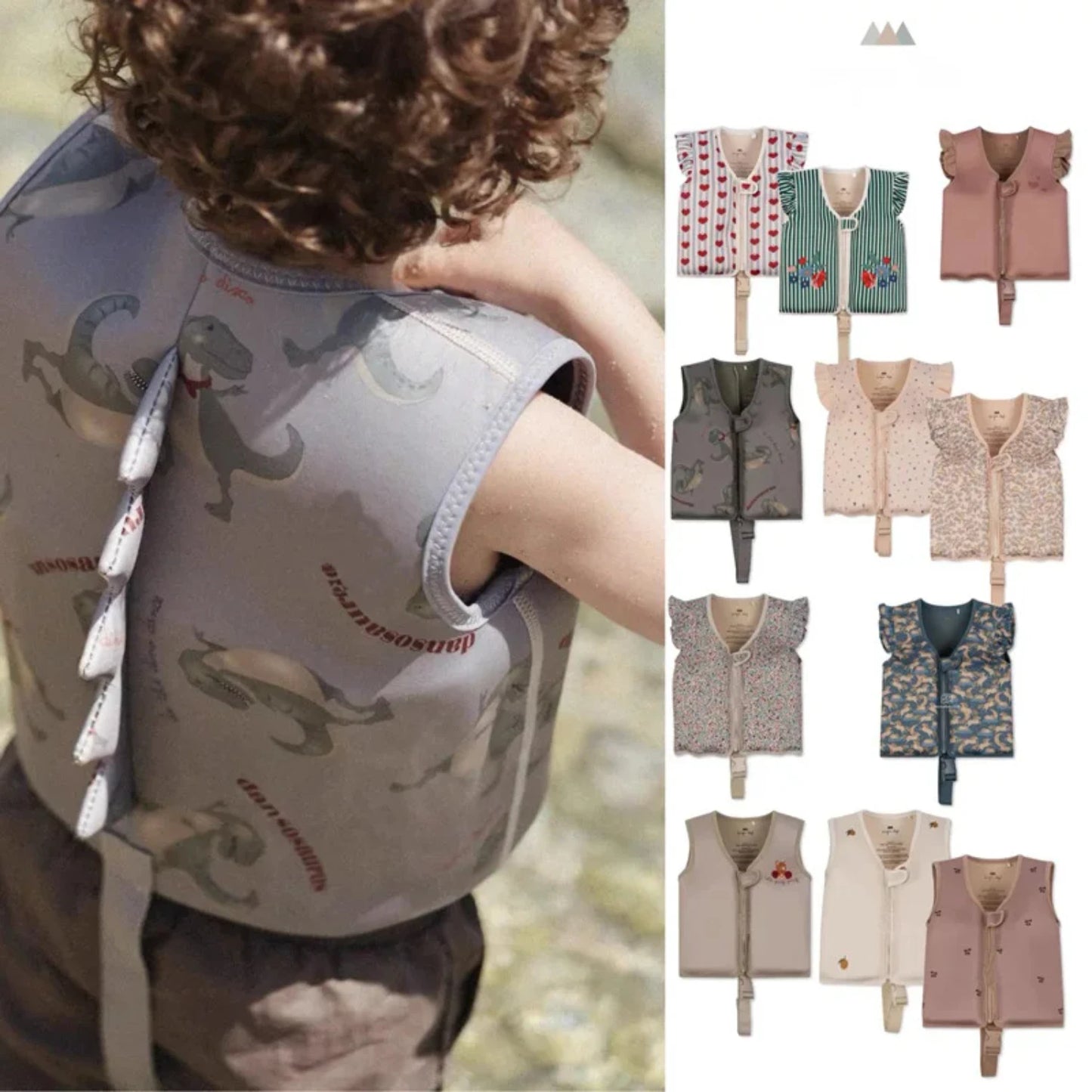 Cute 1-6 Years Children Swim Vest Safety Life Jacket