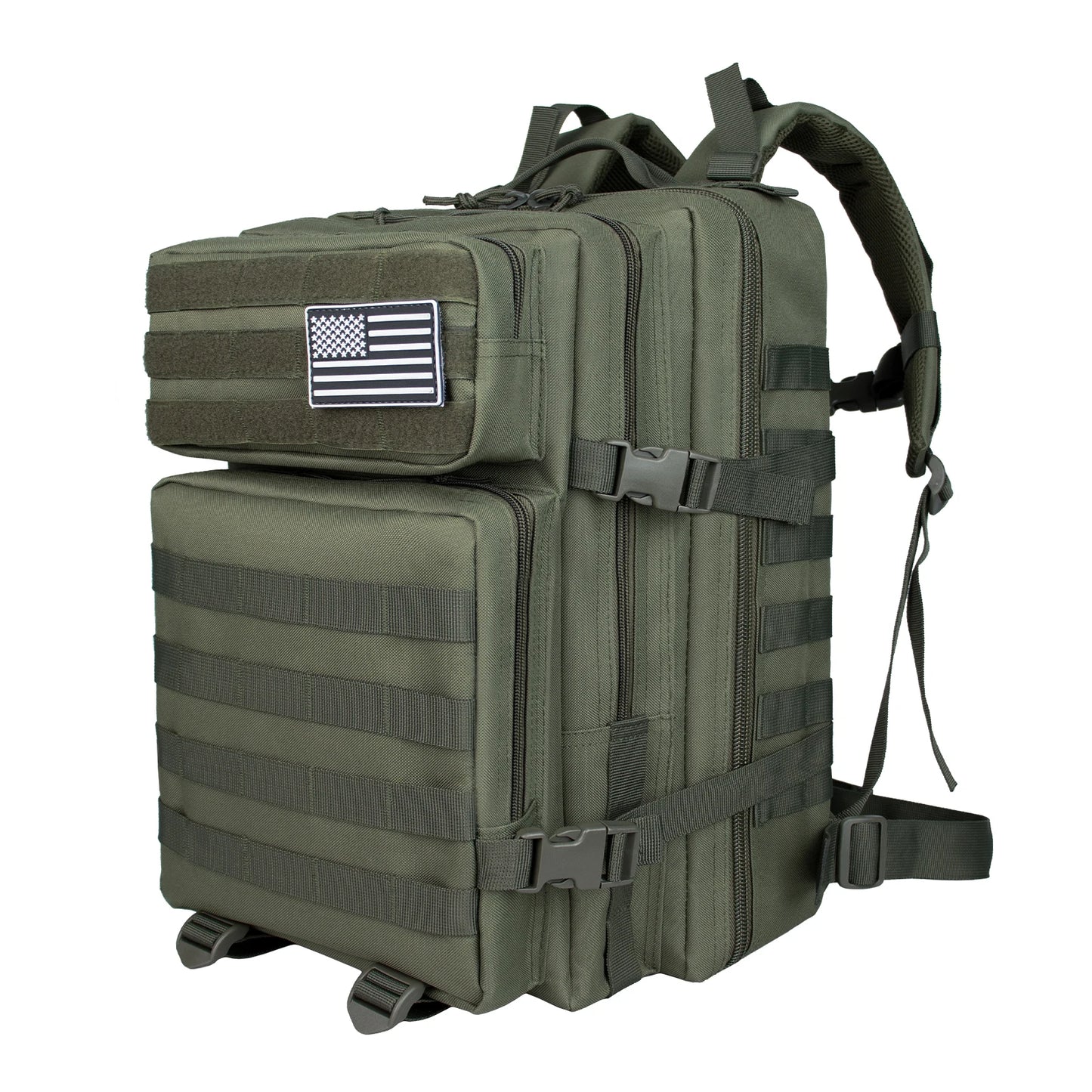 45L Large Tactical Backpack For Men Military Assault Pack