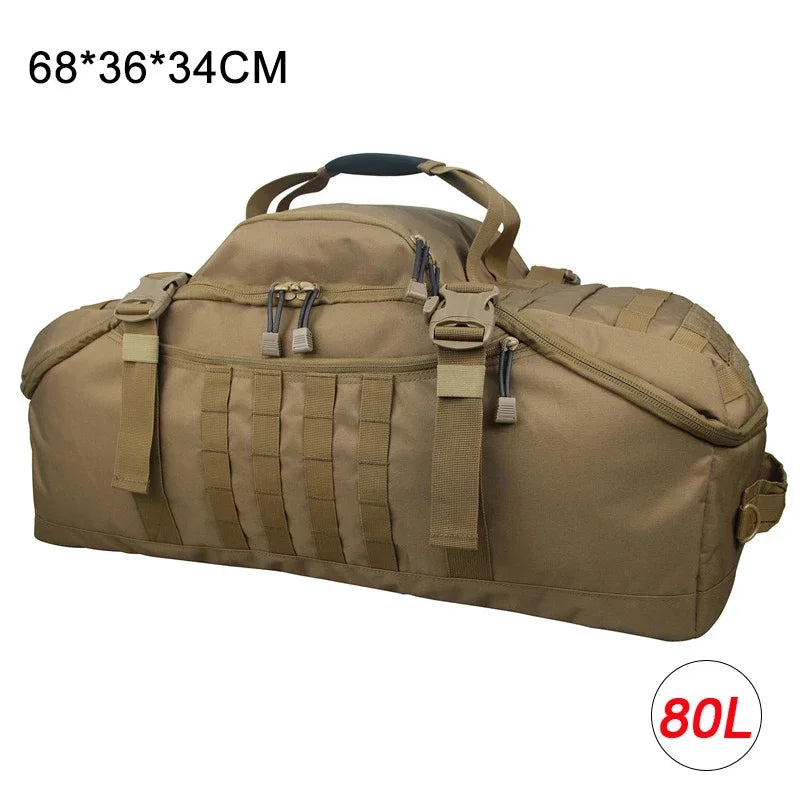 40L 60L 80L Sport Travel Bag Molle Tactical Backpack