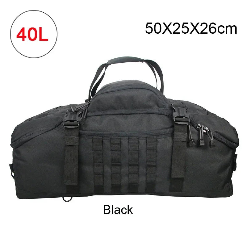 40L 60L 80L Sport Travel Bag Molle Tactical Backpack