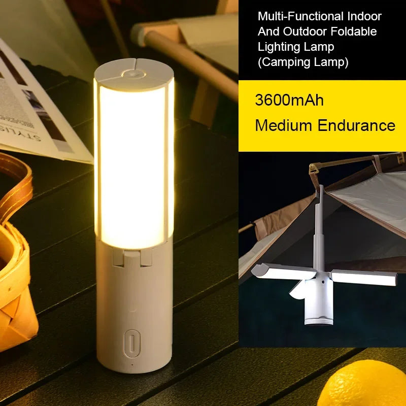 Outdoor Multifunctional Folding Camping Lamp Portable Lighting