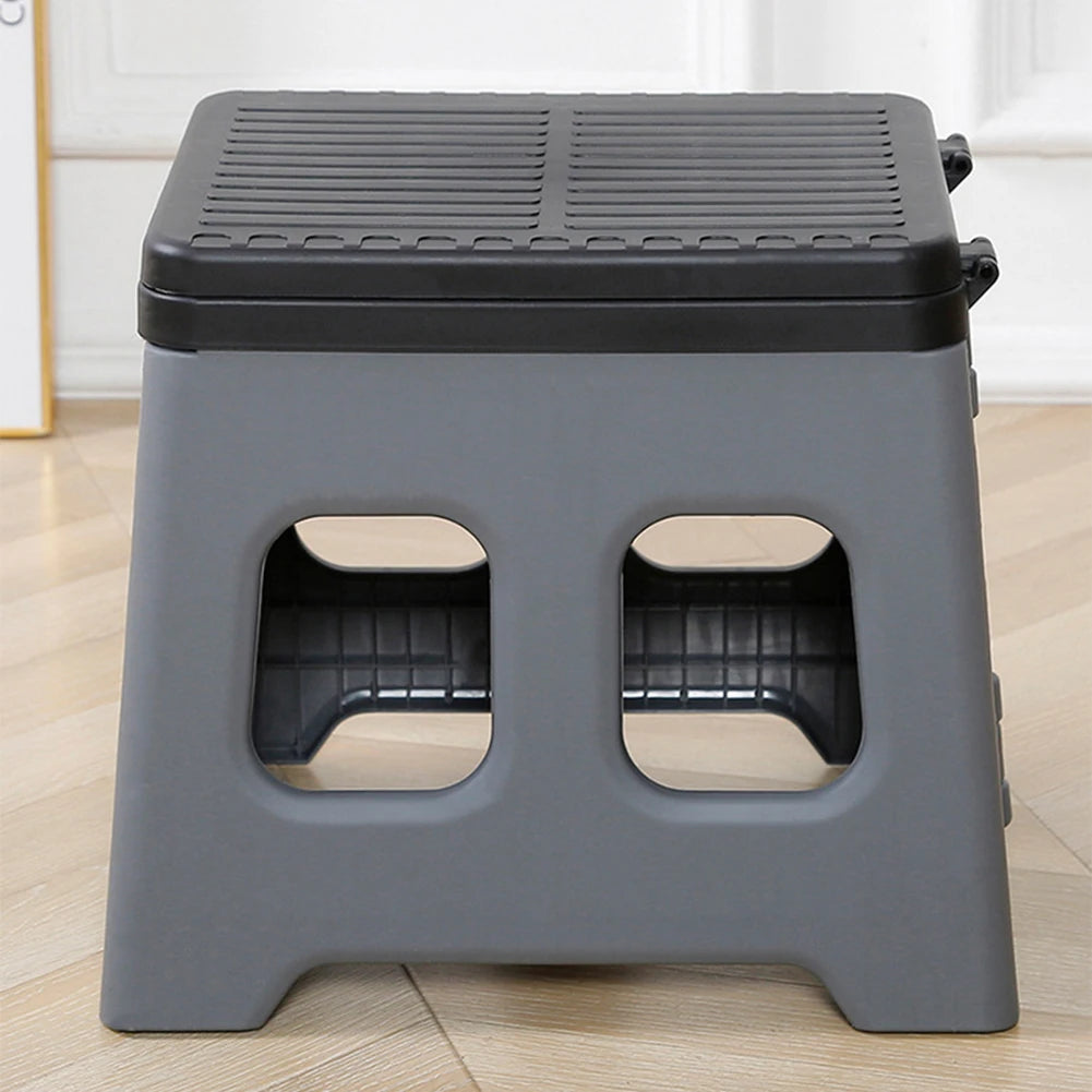 Portable Camping Toilet with Lid Folding Toilet for Adults
