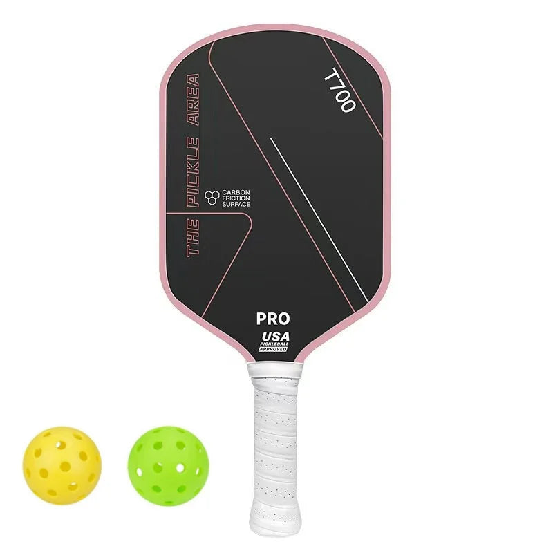T700 Pickleball Paddle Carbon Fiber Surface USAPA Approved