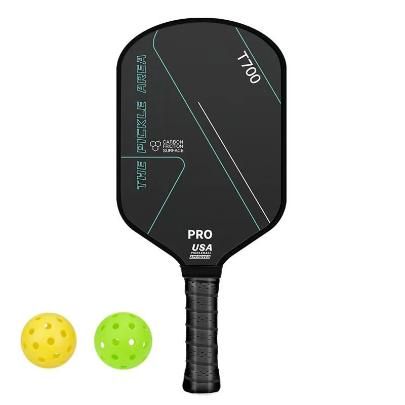 T700 Pickleball Paddle Carbon Fiber Surface USAPA Approved