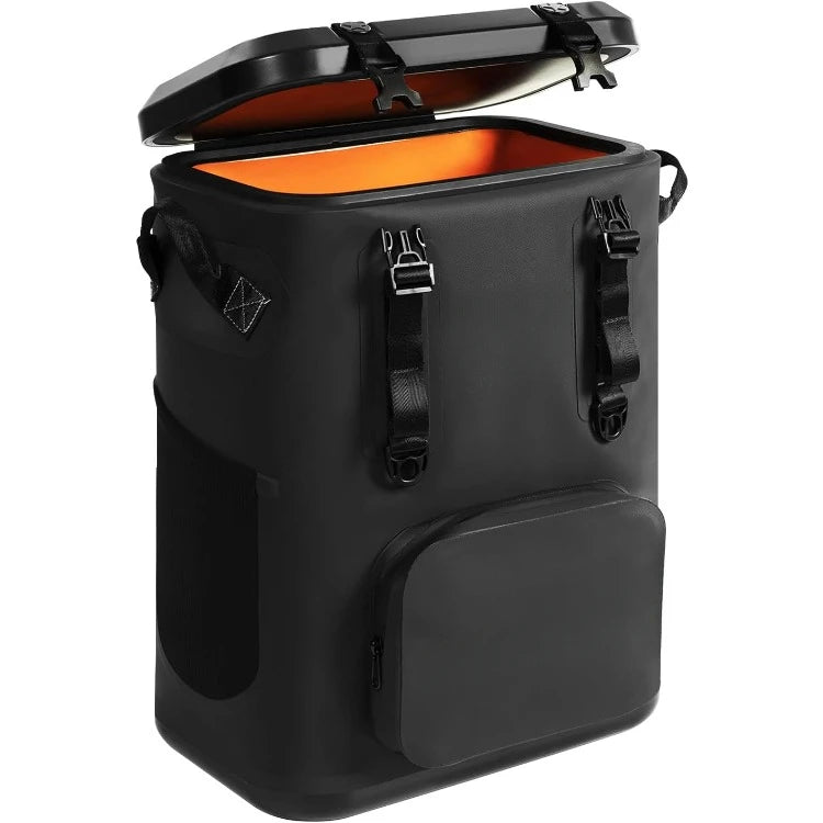 Magnetic Backpack Cooler 30 Can Insulated Soft Cooler Bag