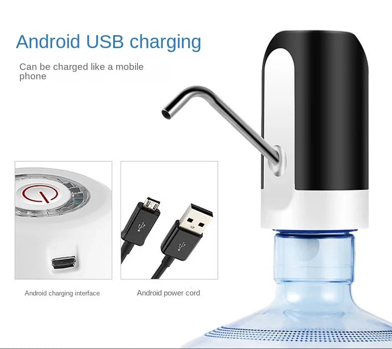 Water Thermos Kitchen Garrafon USB Electric Pump Tools