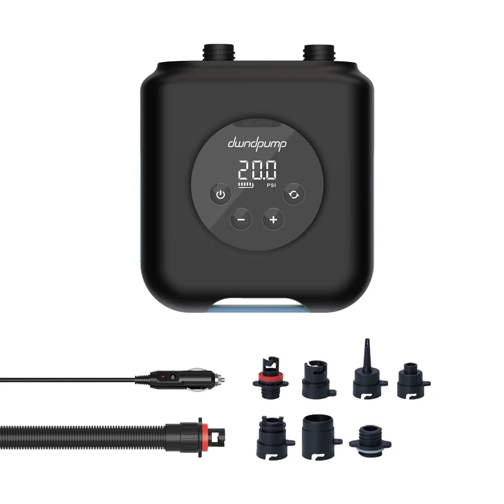 Paddle Board Pump Electric Portable Rechargeable SUP Pump 20PSI High Pressure Air Pump