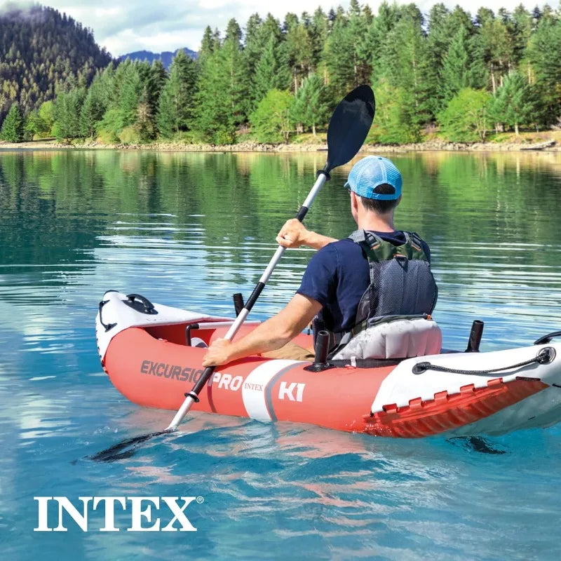 INTEX 68303EP Excursion Pro K1 Inflatable Kayak Set