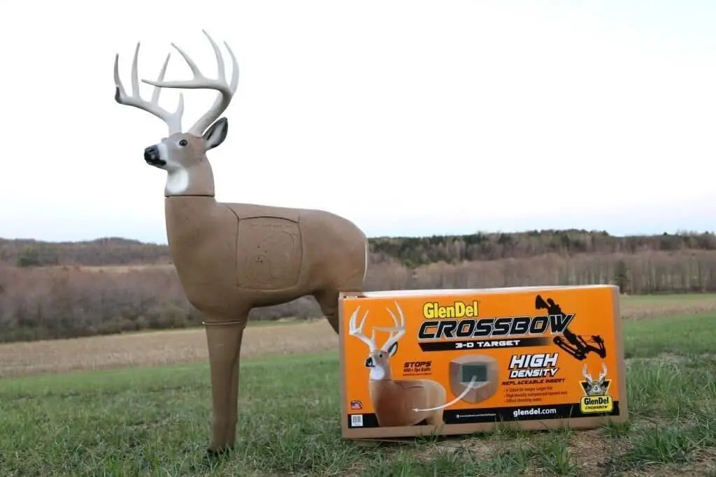 Crossbow Buck 3D Archery Target with Replaceable Core Design