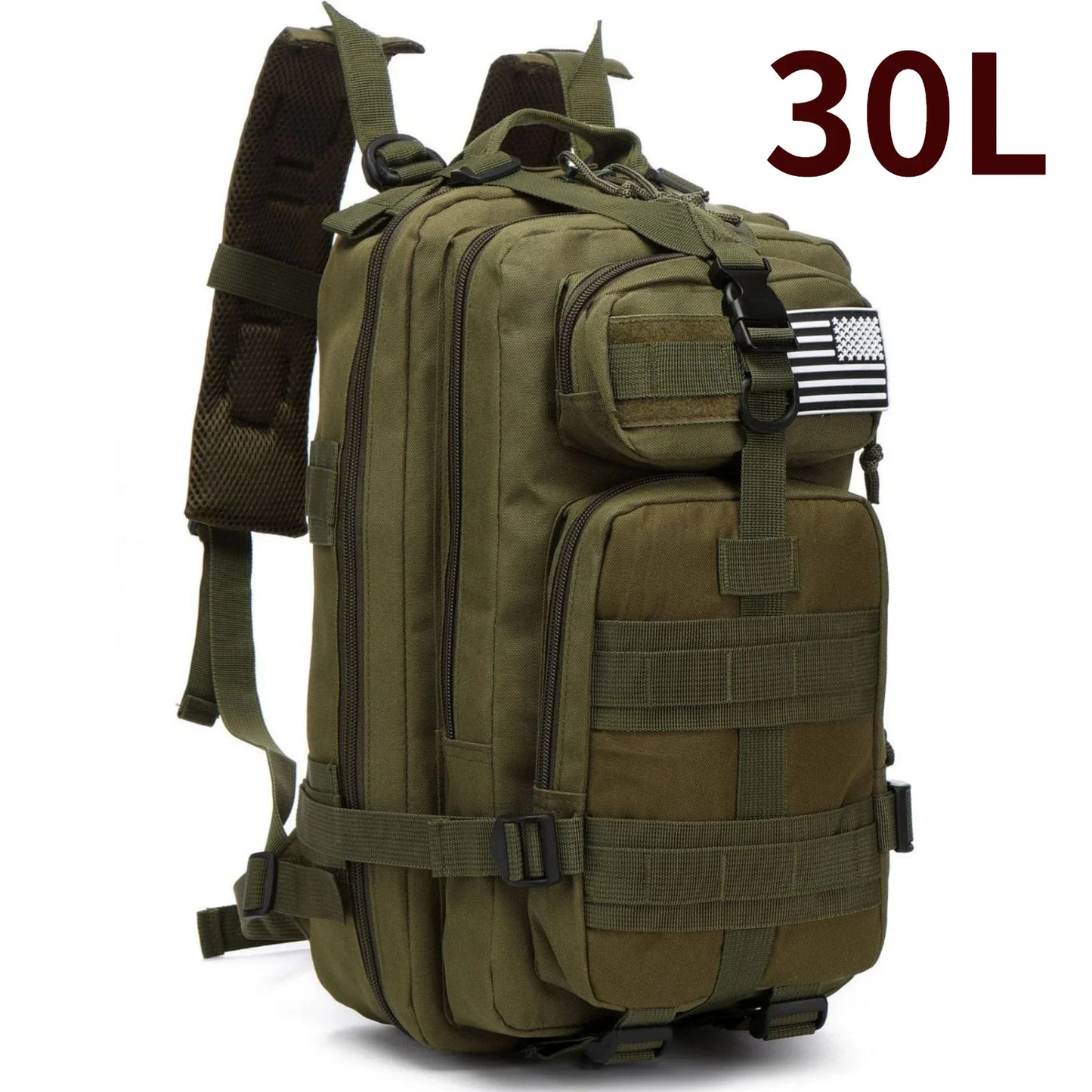 30L/50L 1000D Nylon Waterproof Trekking Fishing Backpack
