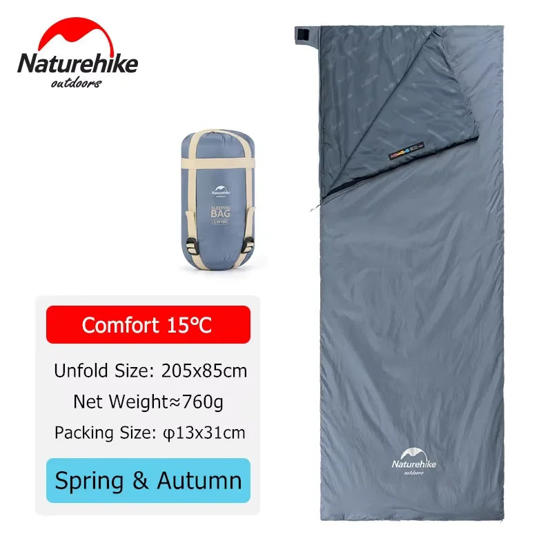 Naturehike Sleeping Bag Ultralight LW180 Waterproof Cotton