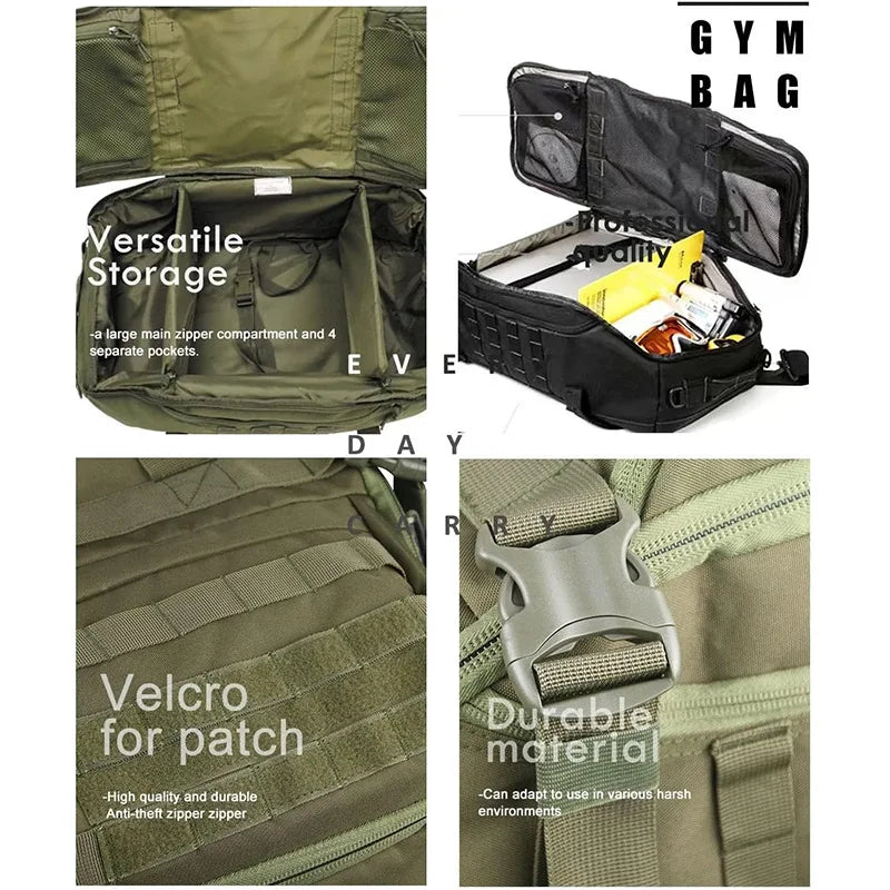 Outdoor Travel Bag Multifunctional Camouflage Sports Handbag
