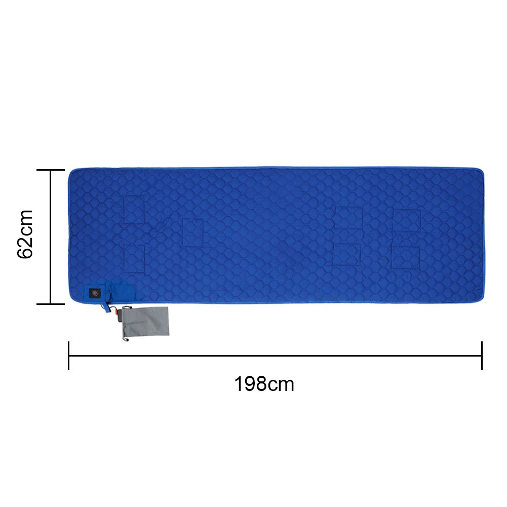USB Heating Camping Sleeping Mat 3-Level Adjustable Warmer