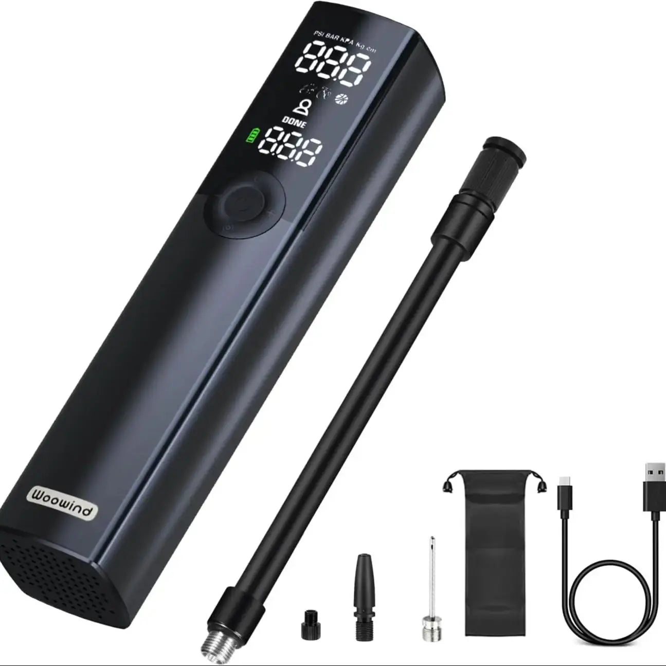 Woowind BP188 Bike Pump The Pro Electric Bicycle Inflator