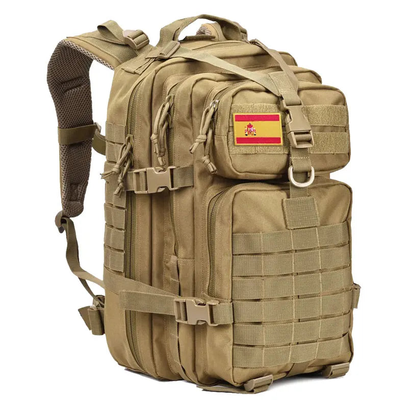 45L Large Tactical Backpack For Men Military Assault Pack