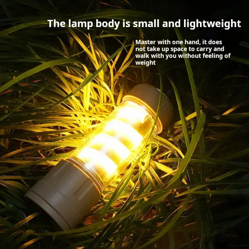 Portable Long-Range Camping Light for Outdoor and Tent Use