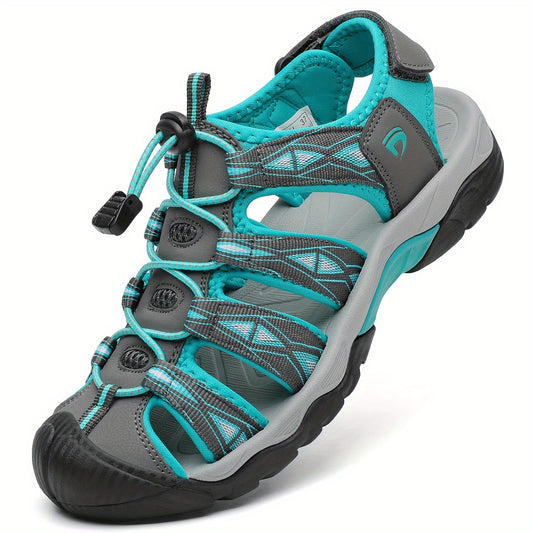 Women's Lightweight Sport Hiking Sandals with Adjustable Bungee Closure